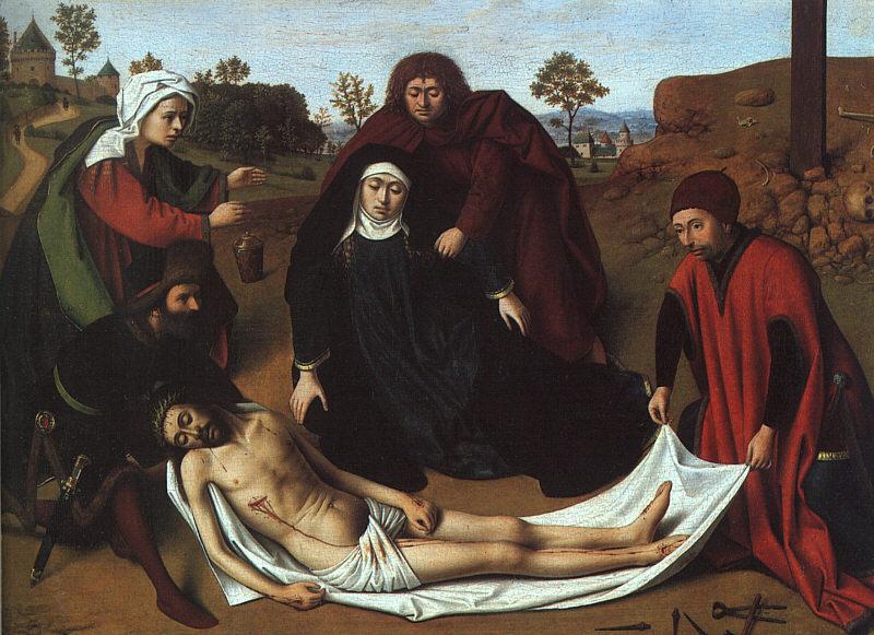 CHRISTUS, Petrus The Lamentation hin oil painting image